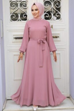 خرید مستقیم از ترکیه و ترندیول لباس بلند – لباس مجلسی زنانه برند نوا استایل Neva Style با کد PPL-20550
