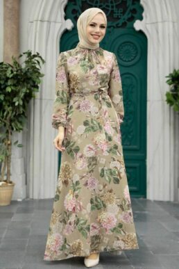 خرید مستقیم از ترکیه و ترندیول لباس بلند – لباس مجلسی زنانه برند نوا استایل Neva Style با کد ARM-279083