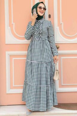 خرید مستقیم از ترکیه و ترندیول لباس بلند – لباس مجلسی زنانه برند نوا استایل Neva Style با کد OZD-2702