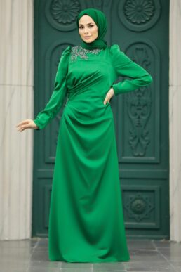 خرید مستقیم از ترکیه و ترندیول لباس بلند – لباس مجلسی زنانه برند نوا استایل Neva Style با کد OZD-40773