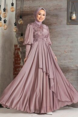 خرید مستقیم از ترکیه و ترندیول لباس بلند – لباس مجلسی زنانه برند نوا استایل Neva Style با کد EGS-21930