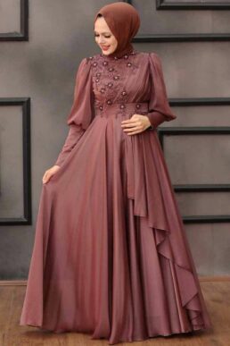 خرید مستقیم از ترکیه و ترندیول لباس بلند – لباس مجلسی زنانه برند نوا استایل Neva Style با کد EGS-21930