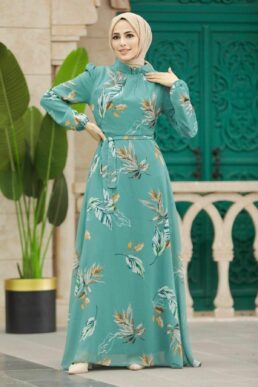 خرید مستقیم از ترکیه و ترندیول لباس بلند – لباس مجلسی زنانه برند نوا استایل Neva Style با کد OZD-279316