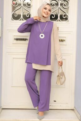 خرید مستقیم از ترکیه و ترندیول لباس ست زنانه برند نوا استایل Neva Style با کد NWK-5235