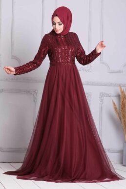 خرید مستقیم از ترکیه و ترندیول لباس بلند – لباس مجلسی زنانه برند نوا استایل Neva Style با کد ARM-5338
