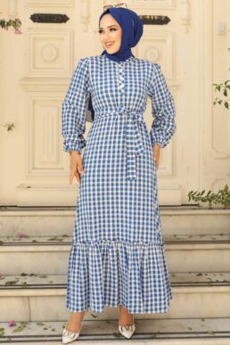خرید مستقیم از ترکیه و ترندیول لباس بلند – لباس مجلسی زنانه برند نوا استایل Neva Style با کد NWK-33940