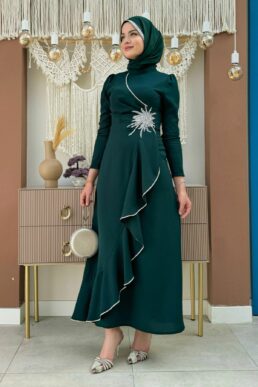 خرید مستقیم از ترکیه و ترندیول لباس بلند – لباس مجلسی زنانه برند بیم مد Bym Fashion با کد 3894