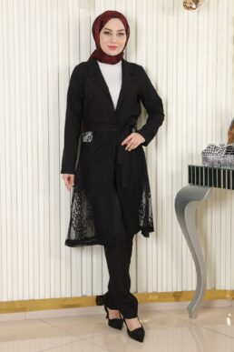خرید مستقیم از ترکیه و ترندیول لباس ست زنانه برند مدامهرام ModaMihram با کد 9331