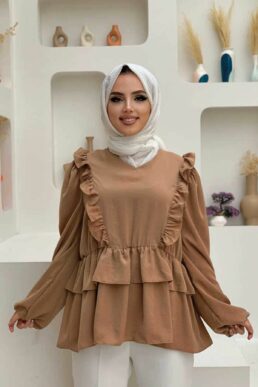 خرید مستقیم از ترکیه و ترندیول بلوز زنانه برند بیم مد Bym Fashion با کد 1016