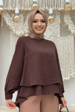 خرید مستقیم از ترکیه و ترندیول بلوز زنانه برند بیم مد Bym Fashion با کد 694