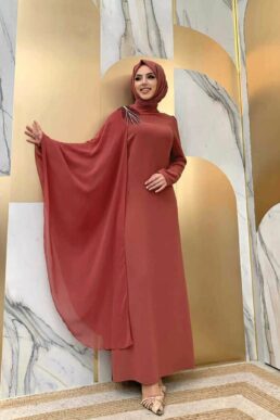 خرید مستقیم از ترکیه و ترندیول لباس بلند – لباس مجلسی زنانه برند بیم مد Bym Fashion با کد 8817