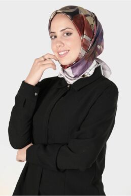 خرید مستقیم از ترکیه و ترندیول روسری  برند آلوینا Alvina با کد 22YESR008134