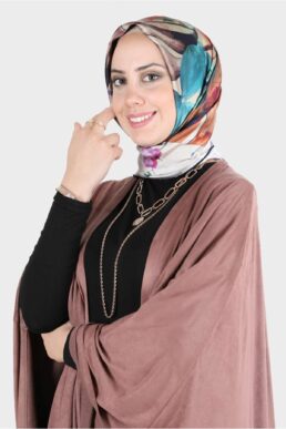 خرید مستقیم از ترکیه و ترندیول روسری  برند آلوینا Alvina با کد 22YESR008134