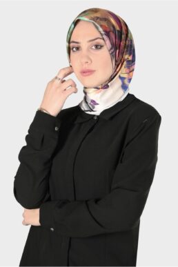 خرید مستقیم از ترکیه و ترندیول روسری  برند آلوینا Alvina با کد 22YESR008134