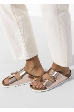 خرید مستقیم از ترکیه و ترندیول کفش پیاده روی زنانه برند بیرکن استاک Birkenstock با کد 1012478-Metalik-Mercan-v2