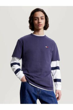 خرید مستقیم از ترکیه و ترندیول تیشرت مردانه برند تامی هیلفیگر Tommy Hilfiger با کد DM0DM17870C87