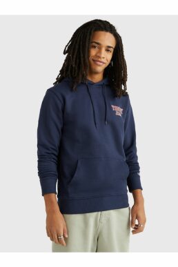 خرید مستقیم از ترکیه و ترندیول سویشرت مردانه برند تامی هیلفیگر Tommy Hilfiger با کد DM0DM16365C87