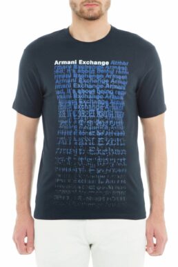 خرید مستقیم از ترکیه و ترندیول تیشرت مردانه برند آرمانی اکسچنج Armani Exchange با کد 3GZTGD ZJ6AZ 1510