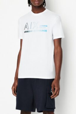 خرید مستقیم از ترکیه و ترندیول تیشرت مردانه برند آرمانی اکسچنج Armani Exchange با کد 869793