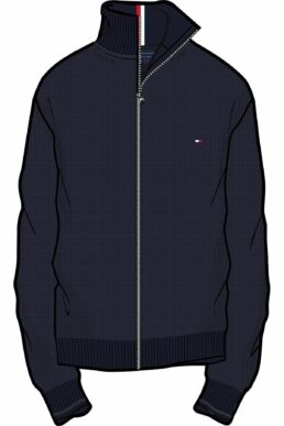 خرید مستقیم از ترکیه و ترندیول ژاکت کشی مردانه برند تامی هیلفیگر Tommy Hilfiger با کد MW0MW33513