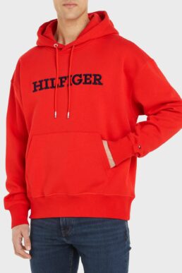 خرید مستقیم از ترکیه و ترندیول سویشرت مردانه برند تامی هیلفیگر Tommy Hilfiger با کد MW0MW33062 SNE