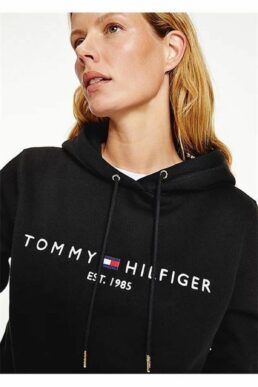 خرید مستقیم از ترکیه و ترندیول سویشرت زنانه برند تامی هیلفیگر Tommy Hilfiger با کد WW0WW31998