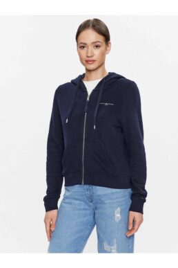 خرید مستقیم از ترکیه و ترندیول سویشرت زنانه برند تامی هیلفیگر Tommy Hilfiger با کد WW0WW39189DW5