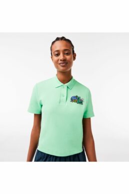 خرید مستقیم از ترکیه و ترندیول تیشرت یقه پلو زنانه برند لاکوست Lacoste با کد PF9345