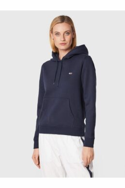 خرید مستقیم از ترکیه و ترندیول سویشرت زنانه برند تامی هیلفیگر Tommy Hilfiger با کد DW0DW09228-C87