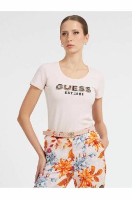 خرید مستقیم از ترکیه و ترندیول تیشرت زنانه برند گس Guess با کد W3GI35J1300