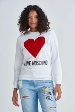 خرید مستقیم از ترکیه و ترندیول سویشرت زنانه برند موسچینو Moschino با کد 630625_0002