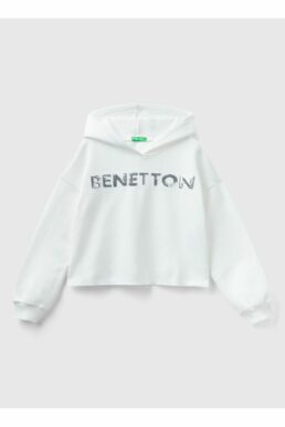 خرید مستقیم از ترکیه و ترندیول سویشرت دخترانه برند بنتتون Benetton با کد 5003071020