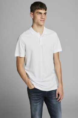 خرید مستقیم از ترکیه و ترندیول تیشرت یقه پلو مردانه برند جک اند جونز Jack & Jones با کد 12136516