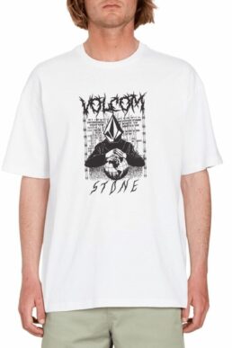 خرید مستقیم از ترکیه و ترندیول تیشرت مردانه برند  Volcom با کد volcom-edener-lse-wht-tisort-a4312304-wh