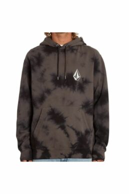 خرید مستقیم از ترکیه و ترندیول سویشرت مردانه برند  Volcom با کد volcom-iconic-stone-plus-po-blk-sweatshi