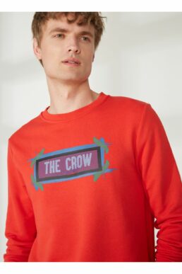 خرید مستقیم از ترکیه و ترندیول سویشرت مردانه برند کلاغ The Crow با کد P8567S4306