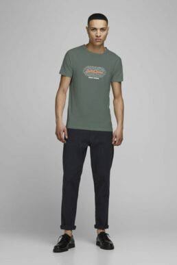 خرید مستقیم از ترکیه و ترندیول تیشرت مردانه برند جک اند جونز Jack & Jones با کد JORBOOSTER SS CREW NECK J