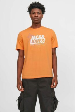 خرید مستقیم از ترکیه و ترندیول تیشرت مردانه برند جک اند جونز Jack & Jones با کد JCOMAP LOGO TEE SS CREW N