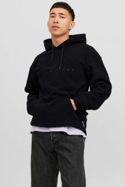 خرید مستقیم از ترکیه و ترندیول سویشرت مردانه برند جک اند جونز Jack & Jones با کد JORSILVERLAKE FLEECE HOOD