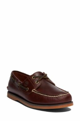 خرید مستقیم از ترکیه و ترندیول کتانی اسنیکرز مردانه برند تیمبرلند Timberland با کد Classic Boat Brown