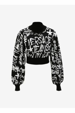 خرید مستقیم از ترکیه و ترندیول بافت و پلیور زنانه برند ورساچه VERSACE JEANS COUTURE با کد 5003068605