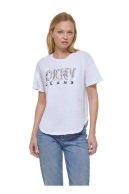 خرید مستقیم از ترکیه و ترندیول تیشرت زنانه برند جینز Dkny Jeans با کد 5003034290