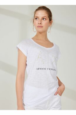 خرید مستقیم از ترکیه و ترندیول تیشرت زنانه برند آرمانی اکسچنج Armani Exchange با کد 5003019376