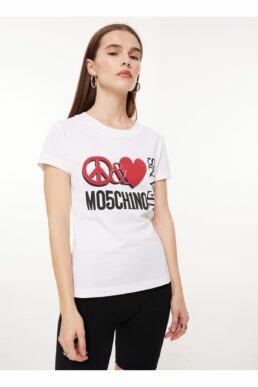 خرید مستقیم از ترکیه و ترندیول تیشرت زنانه برند  Moschino Jeans با کد 5003090109