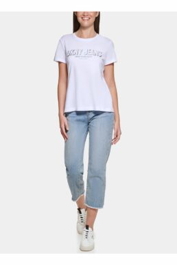 خرید مستقیم از ترکیه و ترندیول تیشرت زنانه برند جینز Dkny Jeans با کد 5002992212