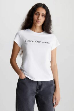 خرید مستقیم از ترکیه و ترندیول تیشرت زنانه برند کلوین کلاین Calvin Klein با کد 5002960029