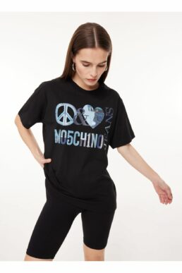 خرید مستقیم از ترکیه و ترندیول تیشرت زنانه برند  Moschino Jeans با کد 5003090151