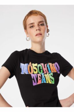 خرید مستقیم از ترکیه و ترندیول سویشرت زنانه برند  Moschino Jeans با کد 5003144225