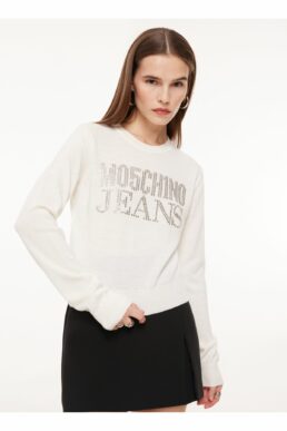 خرید مستقیم از ترکیه و ترندیول بافت و پلیور زنانه برند  Moschino Jeans با کد 5003090152