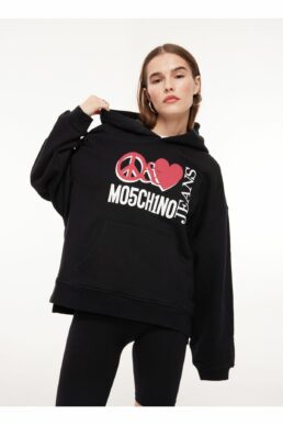 خرید مستقیم از ترکیه و ترندیول سویشرت زنانه برند  Moschino Jeans با کد 5003090143